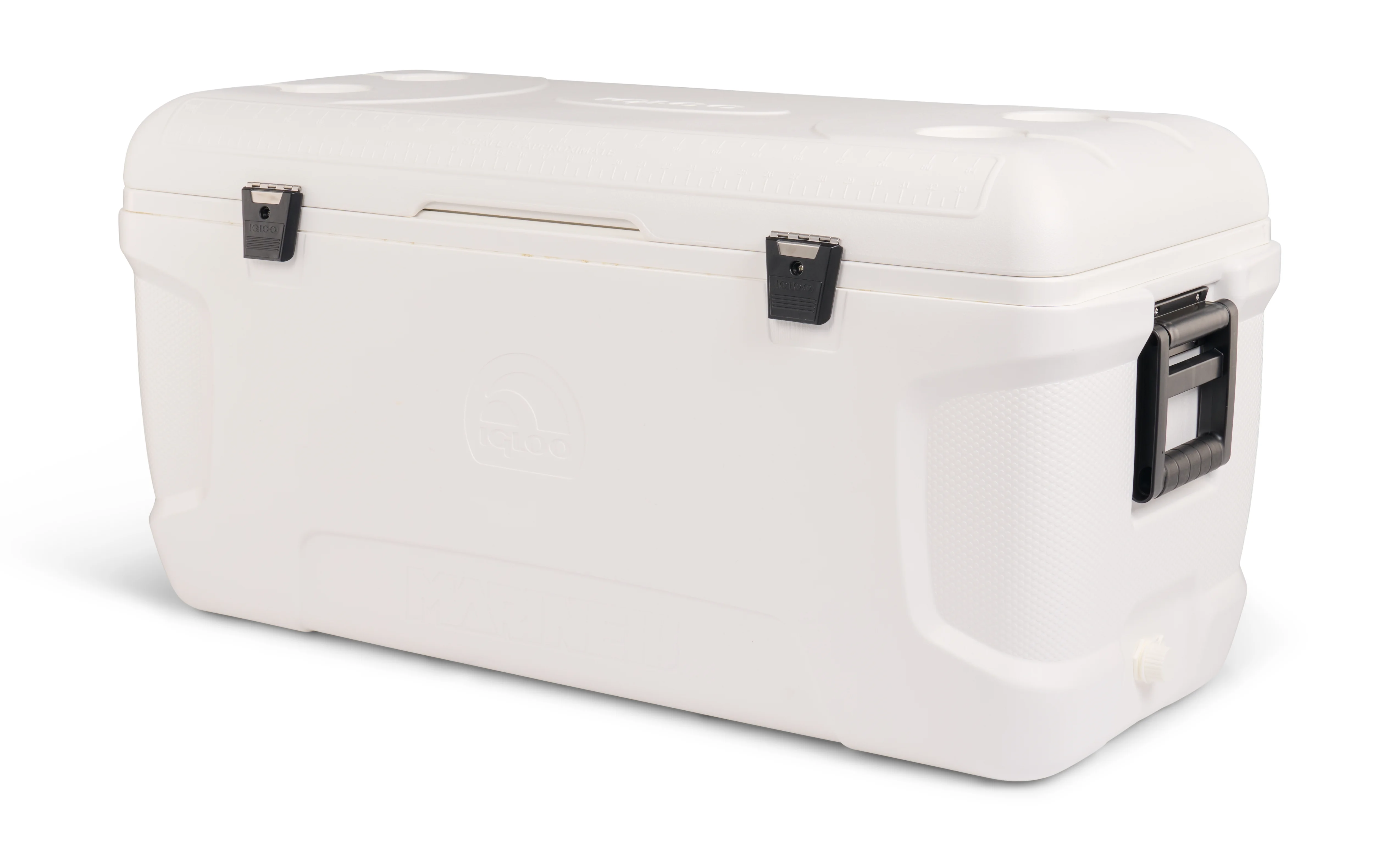 Igloo 150 QT Latitude Marine Hard Side Cooler, White (41"x18"x20")