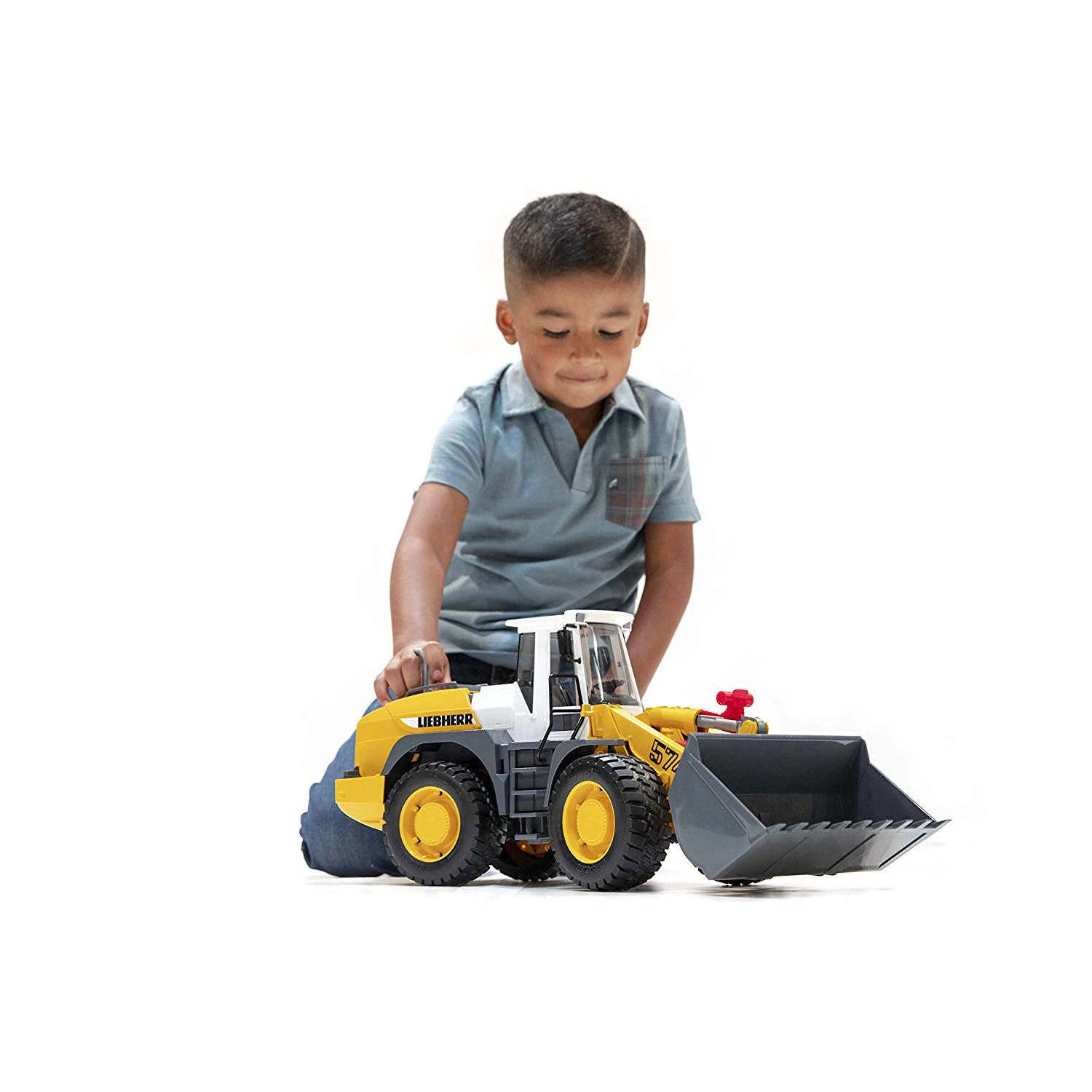 Bruder Tractor Excavator Dump Truck Kids Toys Games Play Boys Vehicle