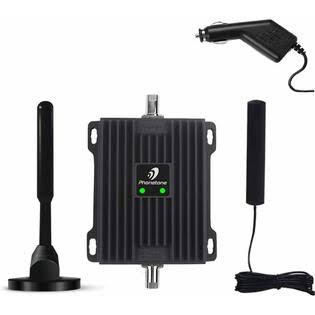 Phonetone 850/1700MHz Cell Phone Signal Amplifier Kit for Car/Truck/RV/Boat Use for Band 5