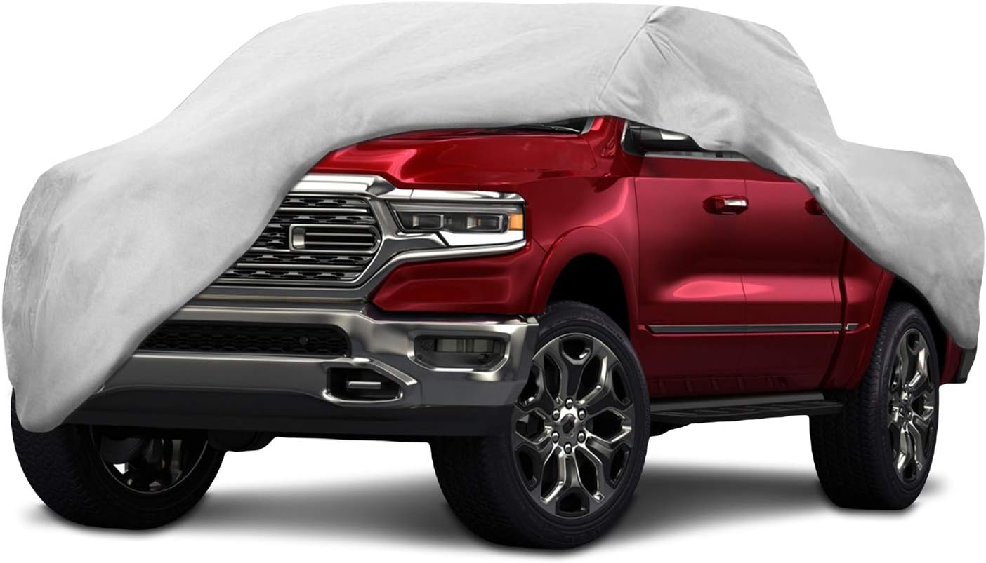 Motor Trend T-800 Truck Cover for Ford F-150 2001-2019 Super Crew/Cab Short Bed Custom Fit All Weather Waterproof Pickup Protection