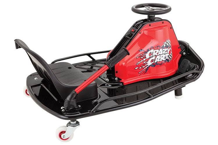Razor Crazy Cart Electric 360 Spinning Drifting Kids Ride on Go Cart (2 Pack)