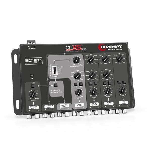 Taramps Five-Way Electronic Car Audio Crossover System CRX5
