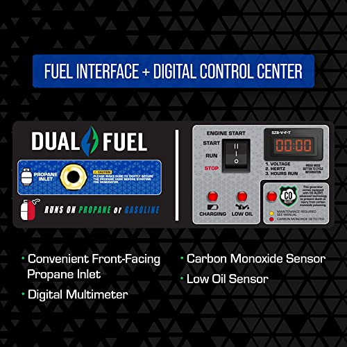 DuroMax Dual Fuel Portable Generator