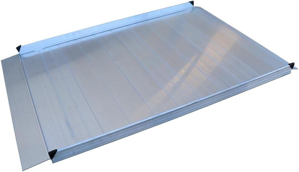Titan 6 Foot Aluminum Wheelchair Entry Ramp Complies with ADA CA Building Code Ramp Only