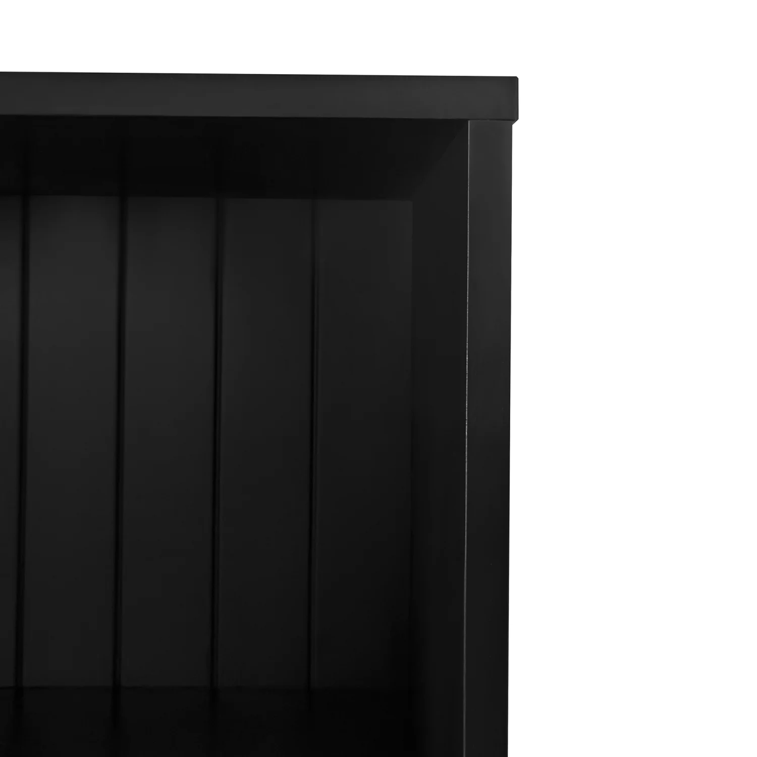 Churanty 4-in-1 Hall Tree with Bench and Shoe Storage, Coat Rack with Cushion Mudroom Bench and Hooks, Modern Hall Trees for Hallway, Black