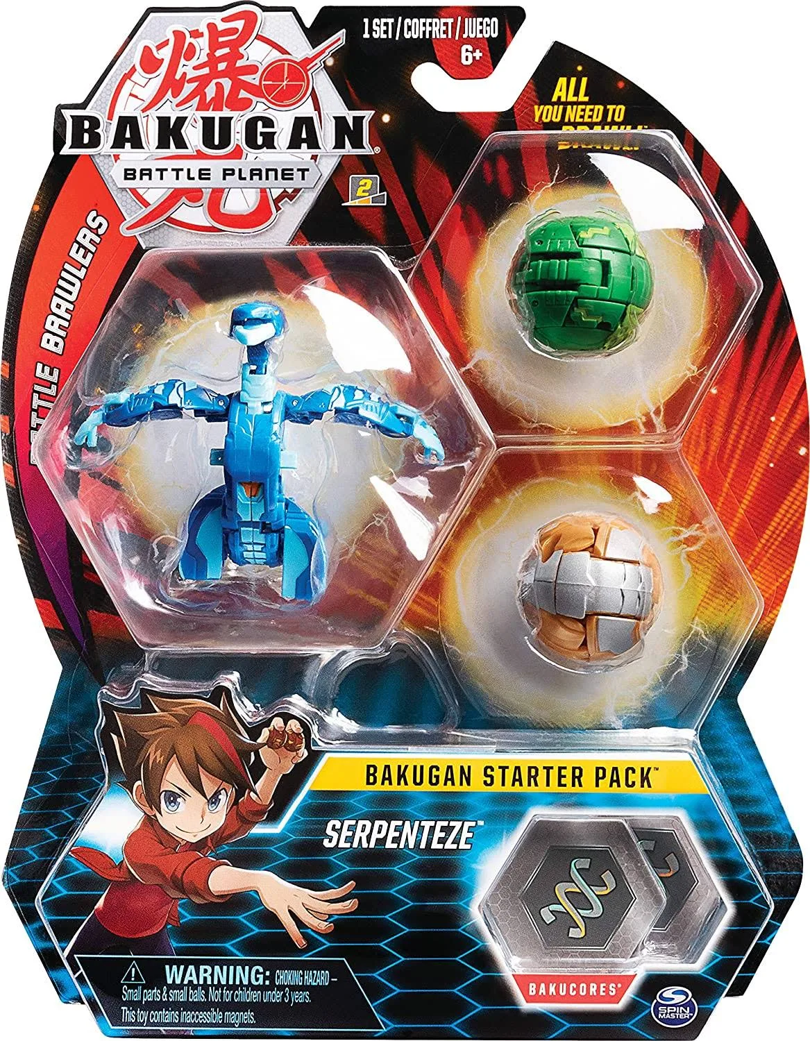 Bakugan - Starter 3 Pack - Mix 2 Toys/Spielzeug