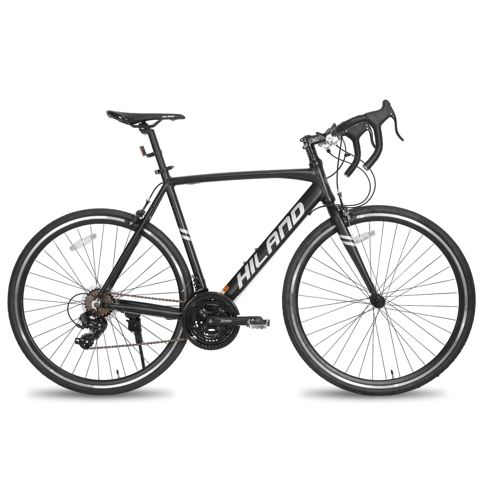 Hiland Road Bike 700c Racing Bike Aluminum City Commuter Bicycle with SHIMANO 21 Speeds with Disc-Brake for Men Women Road Bicycle - Curated Treasures Market