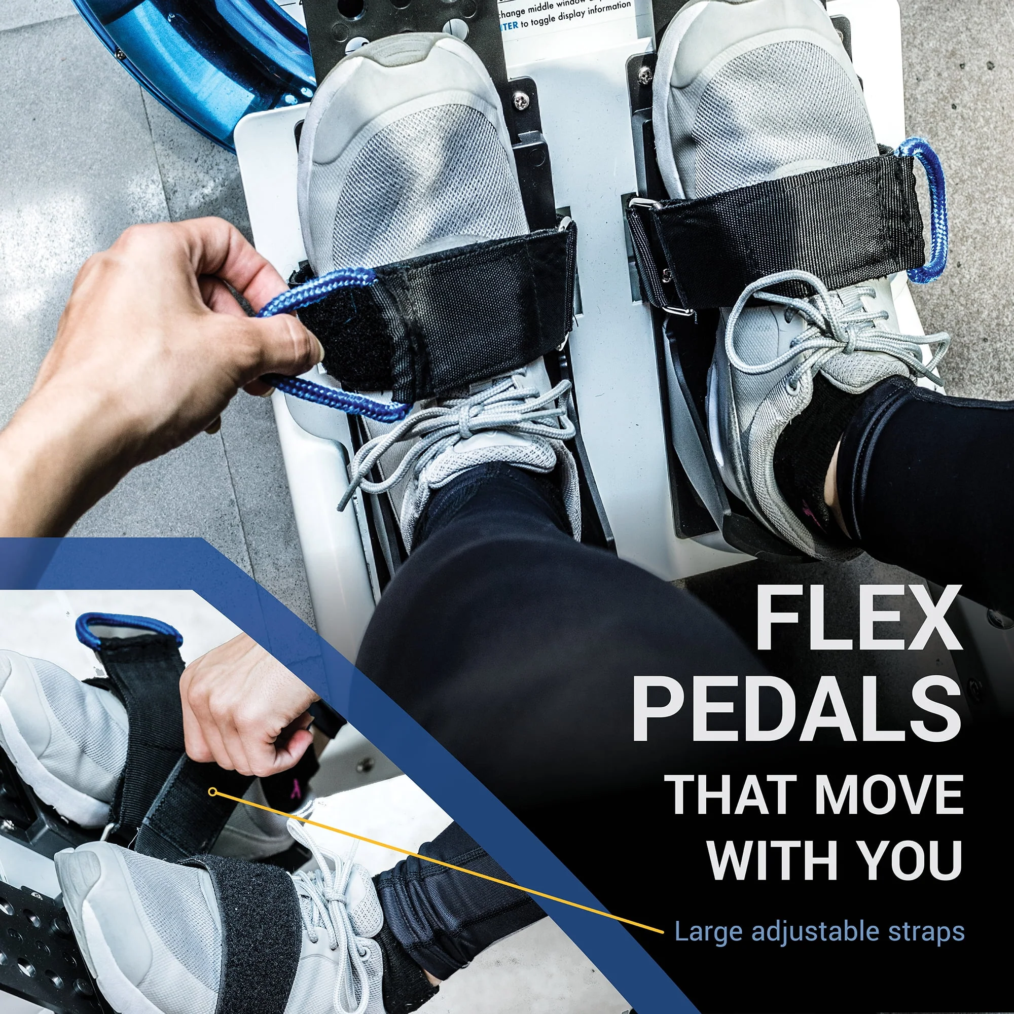 XTERRA Fitness ERG650W Water Rowing Machine for Full Body Workout with 6 Resistance Levels and LCD Display