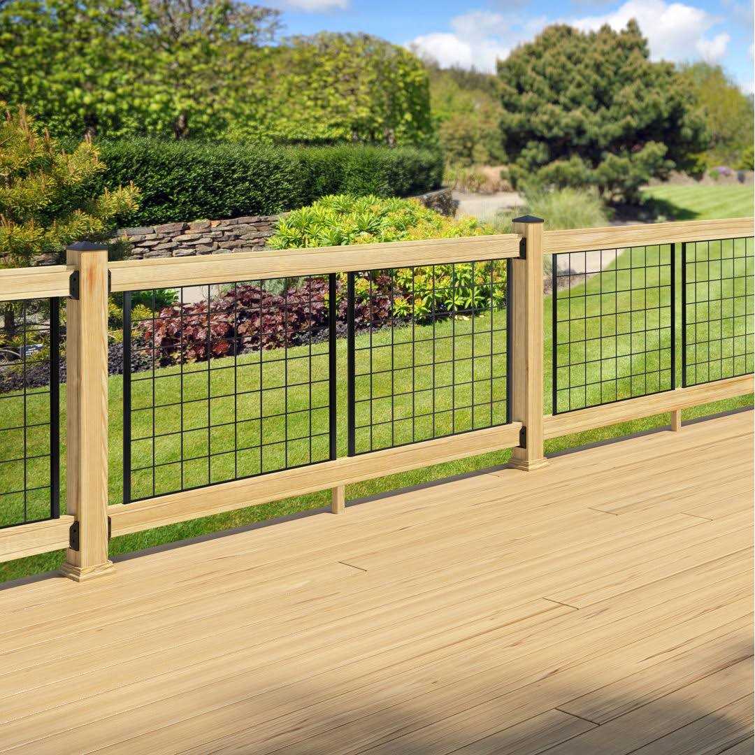 ProWood Black Metal Hog Wire Panel for Railing ProWood - Shop Hardware Tools Online Store