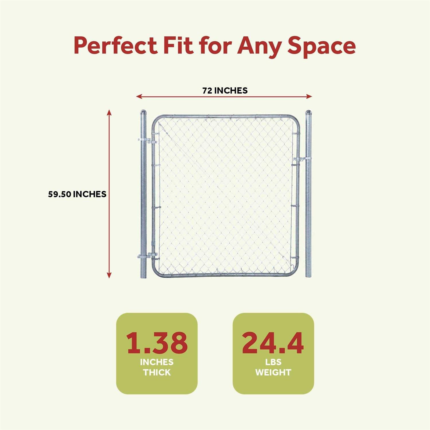 4'H Fit-Right Adjustable Walk Gate Kit - Shop Hardware Tools Online Store