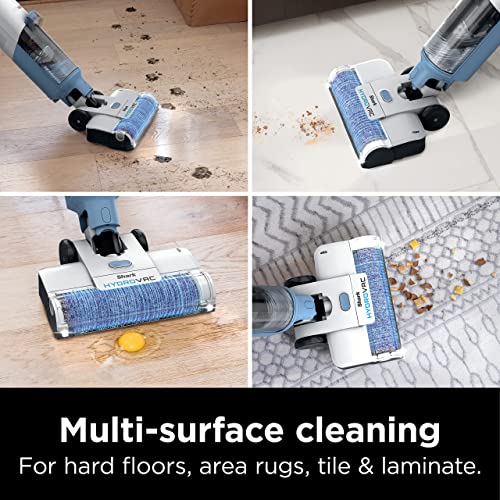 Shark HydroVac Cordless Pro XL 3-in-1 Vacuum, Mop & Self-Cleaning System with Antimicrobial Brushroll* & Solution for Multi-Surface, Hardwood, Tile, Marble & Area Rugs