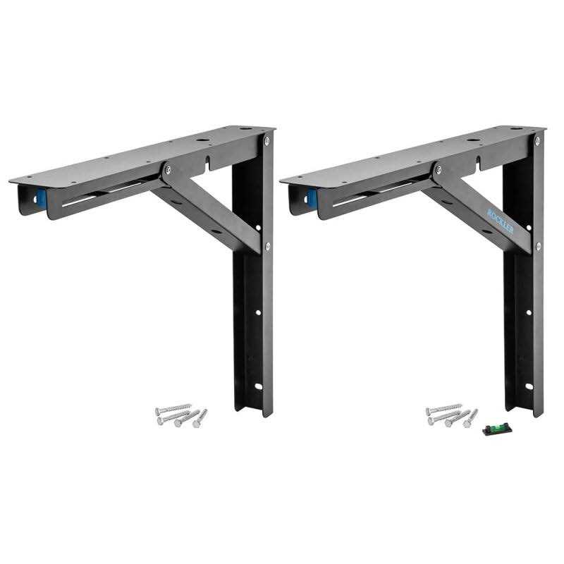 Rockler Rock-steady Folding Worktop Wall Brackets - Shop Hardware Tools Online Store