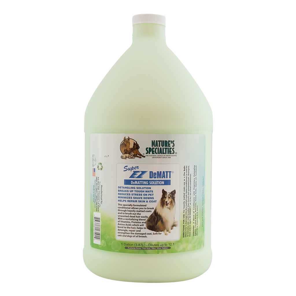 Nature's Specialties Super EZ Dematt Conditioner for Dogs Cats - Pet Supplies online store