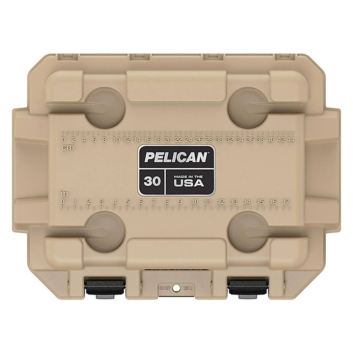 Pelican 30qt Elite Cooler - Coyote / Dark Gray