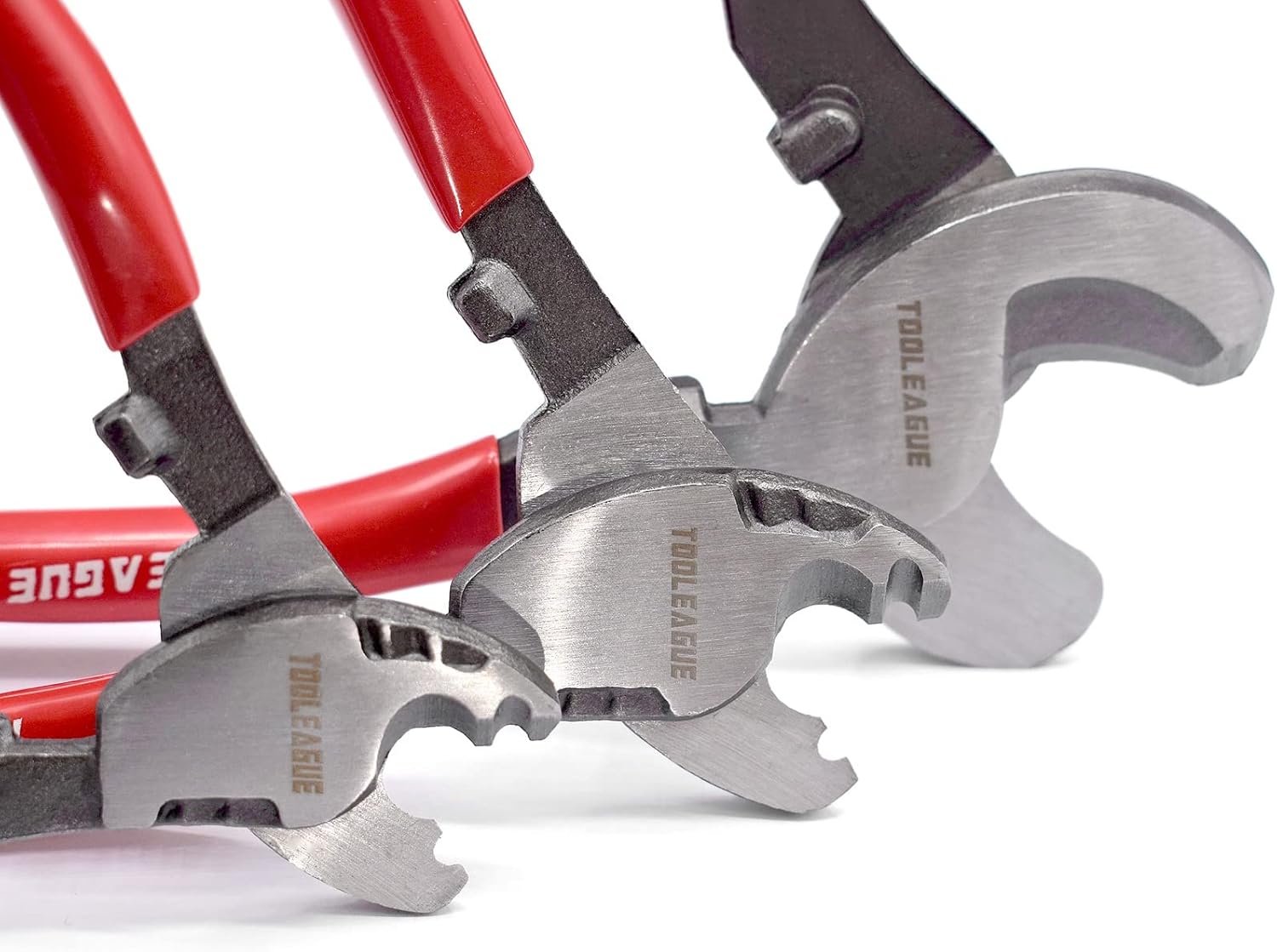 TOOLEAGUE 10 inches Cable Cutter,Heavy Duty Cable Cutting, High Leverage Cutter for Aluminum, Copper, Wire, Communications Cable