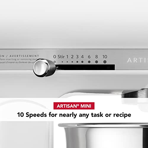 Kitchenaid Artisan Mini Plus Tilt-Head Stand Mixer with Flex Edge Beater