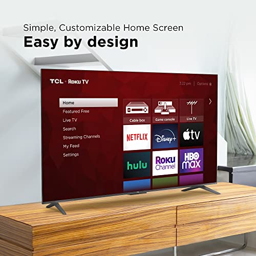 TCL Class 4-Series 4K UHD HDR Smart Roku TV