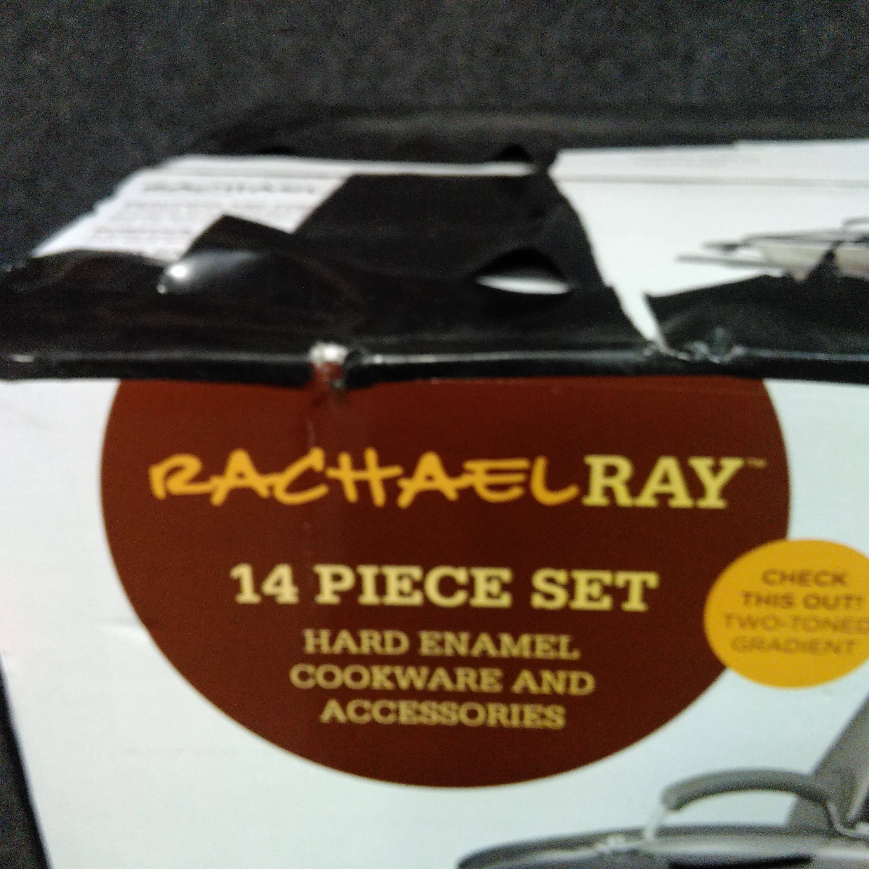 Rachael Ray 14-Pc. Nonstick Cookware Set