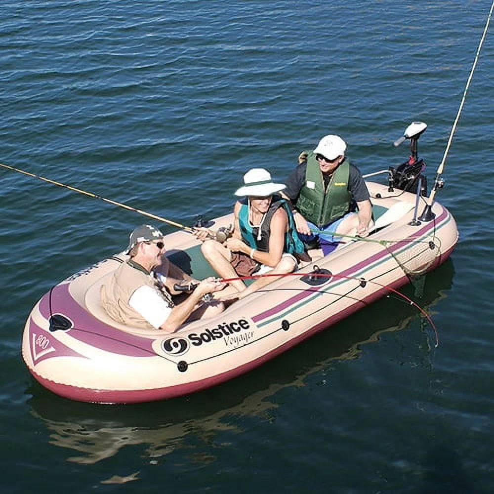 Voyager Inflatable 6-Person Boat Your Perfect Vessel Memorable Water Expeditions