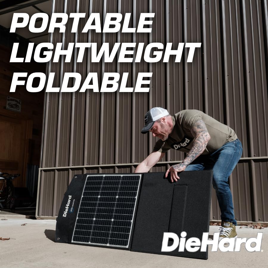 DieHard Portable Power Station 300-Watt (600-Watt Peak) - Quiet, Lightweight Solution for Home Backup, Weather Emergencies, Outdoor Recreation, Jobsite and more