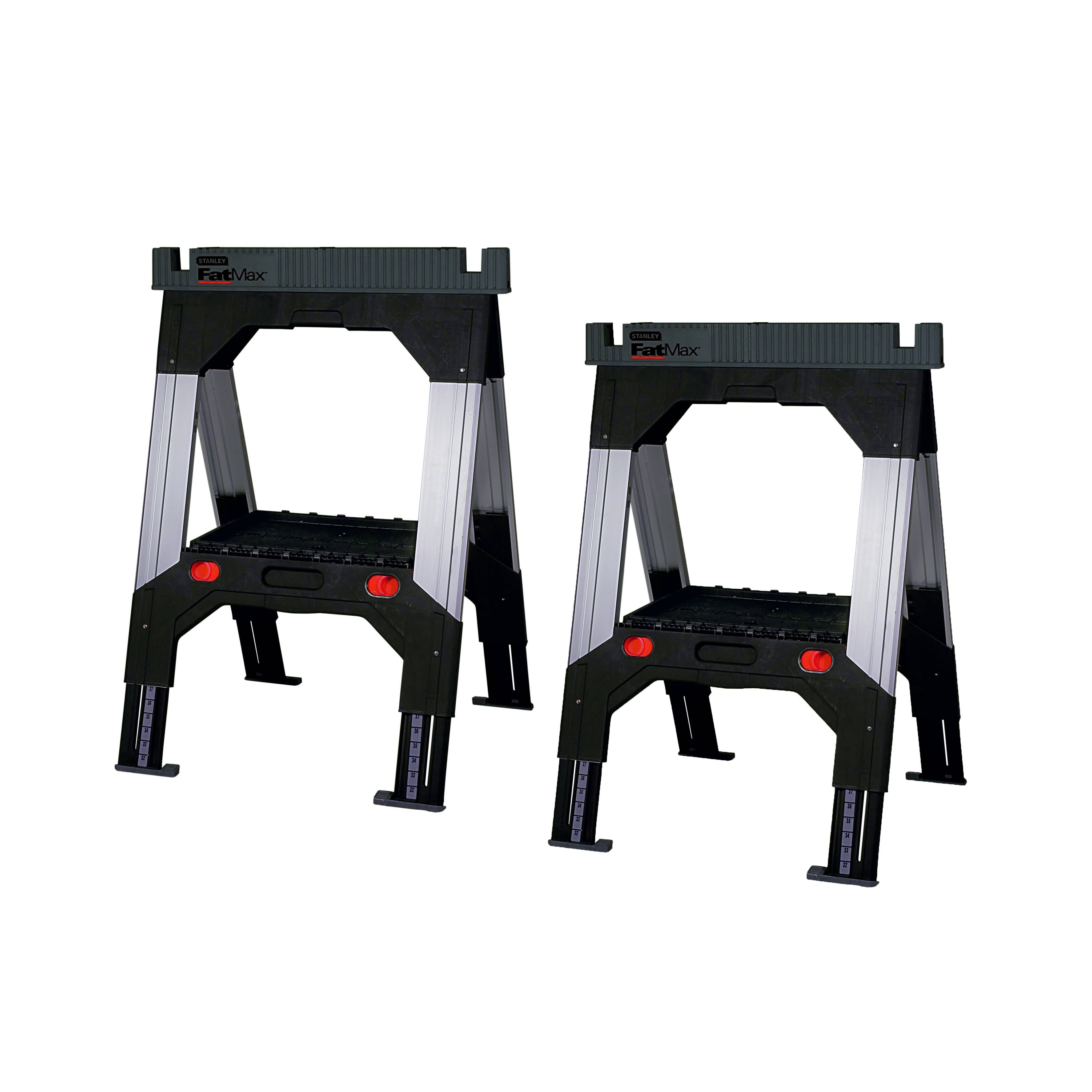 Stanley FatMax 1-92-980 Telescopic Saw Horse Twin Pack