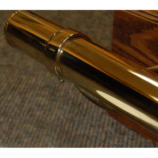 KegWorks Bar Foot Rail Tubing - Polished Brass - 2x22 OD - 8 ft | 8 Feet