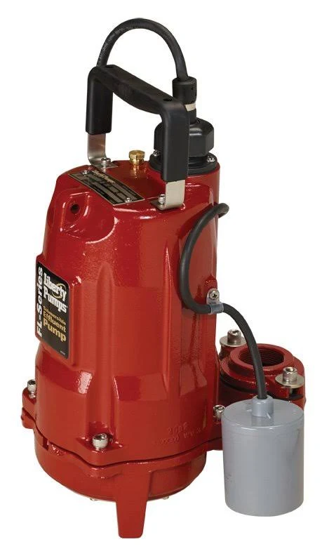 Liberty Pumps FL63M-2 6/10 HP, Effluent Pump, 3 PH, 208-230V, 25& Cord, 1-1/2x22 Discharge, Manual