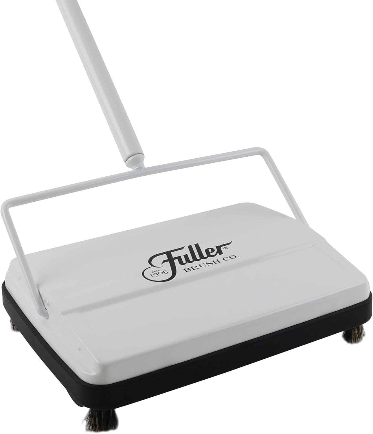 Fuller Brush 17052 Electrostatic Carpet & Floor Sweeper - 9 Cleaning Path - Lightweight - Ideal for Crumby Messes - Works On Carpets & Hard Floor Surfaces Red