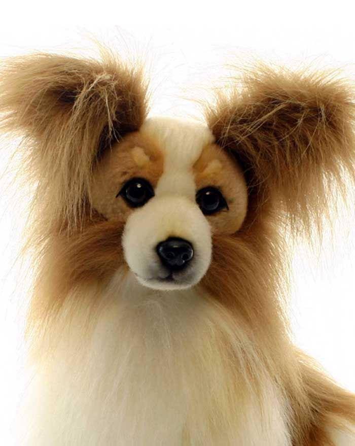 Hansa 16 inch Plush Papillion Dog