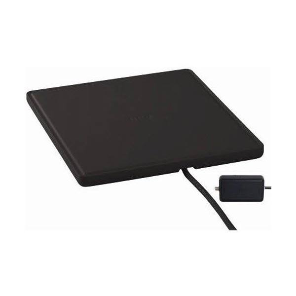 RCA Ant1450bf Multi-Directional Amplified Digital Flat Antenna (Black)