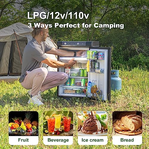 SMETA Propane Refrigerator Freezer