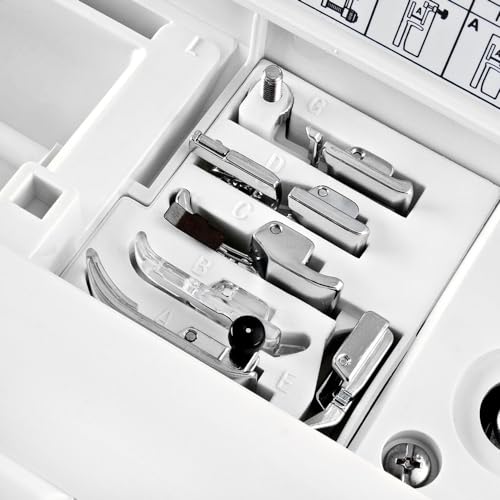 Janome HD3000 Heavy-Duty Sewing Machine with 18 Built-in Stitches + Hard Case