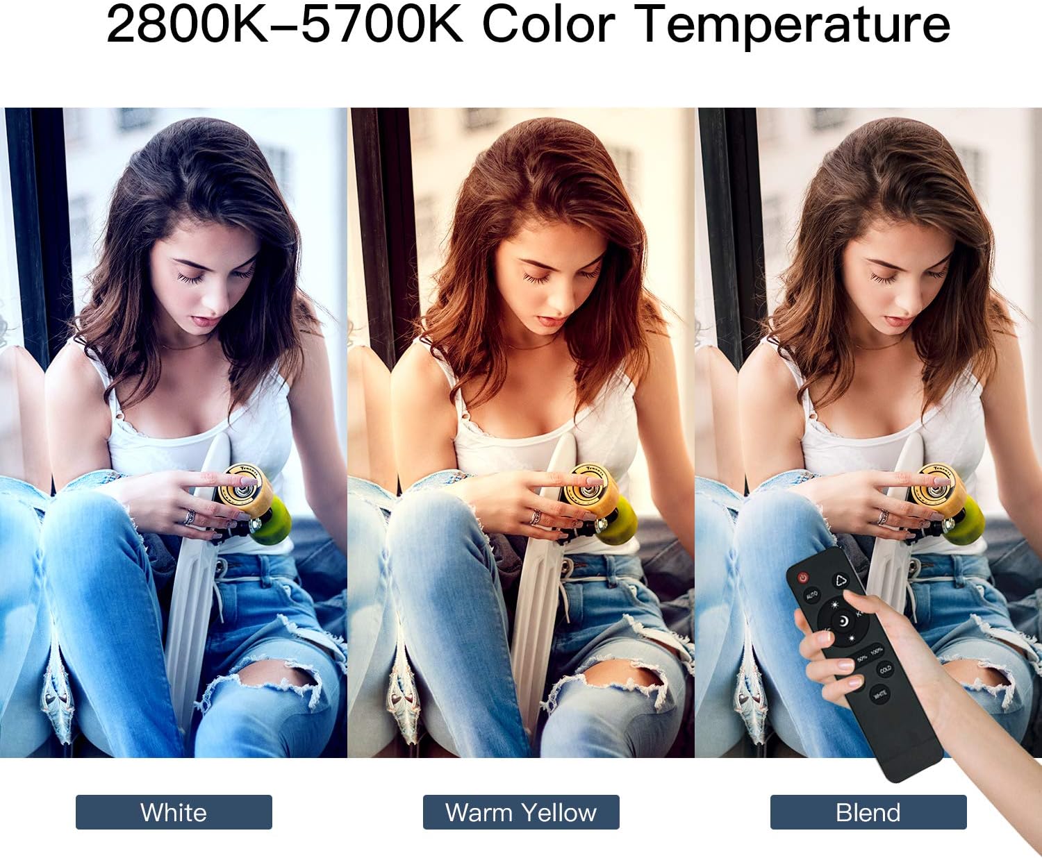 YICOE Softbox Lighting Kit Photography Photo Studio Equipment Continuous Lighting System with 5700K Energy Saving Light Bulb for Portraits Fashion Advertising Photo Shooting Video