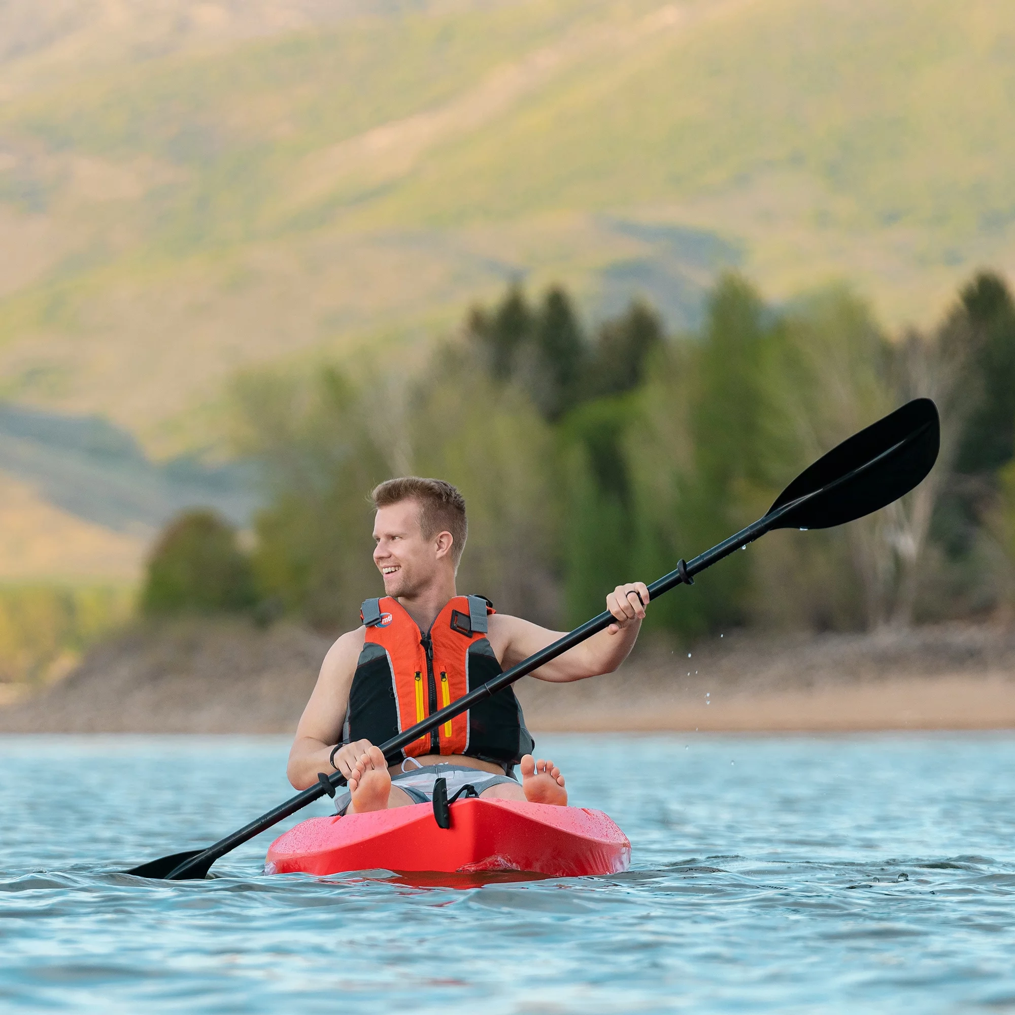 Lifetime Daylite 8 ft Sit-on-top Kayak (Paddle Included), Dark Blue