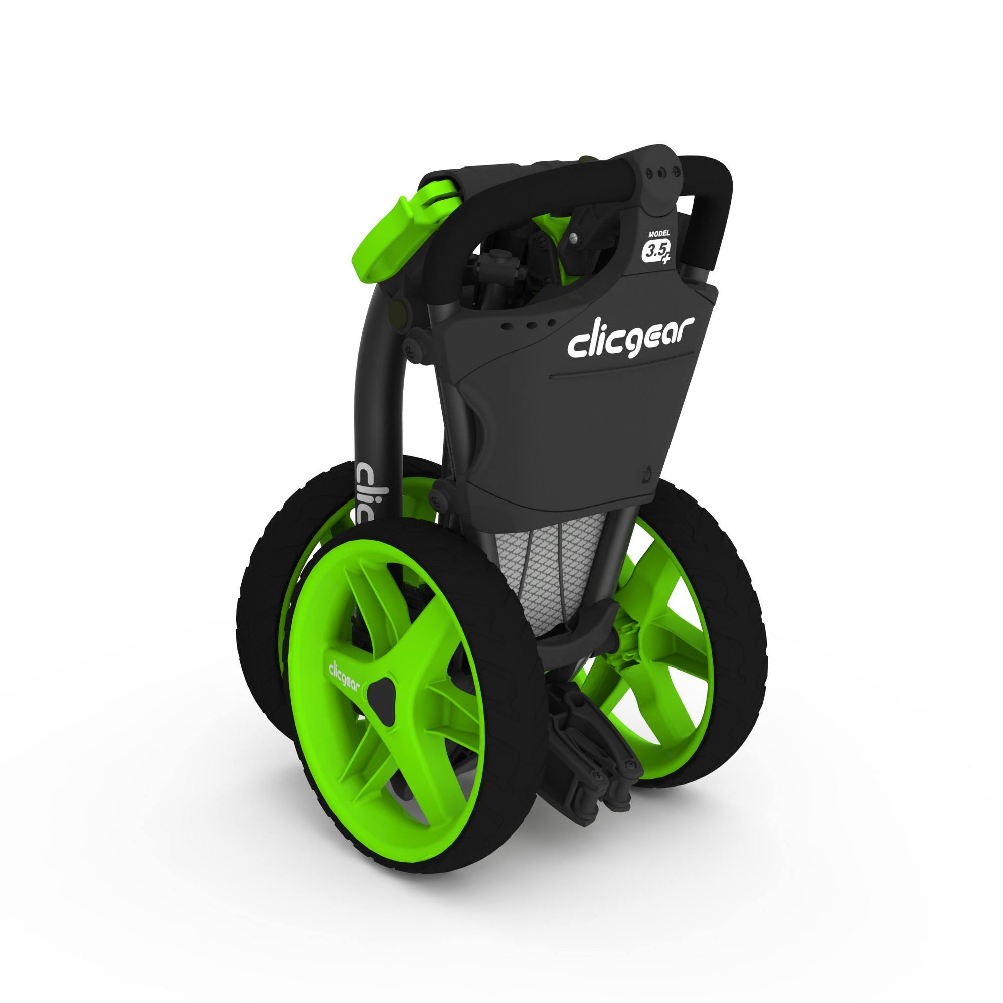 Clicgear Model 3.5+ Golf Push Cart Charcoal-Lime