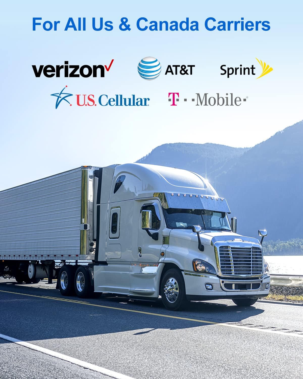 HiBoost Vehicle Cell Phone Signal Booster for Car, SUV, Van. APP fine Tune MAX gain. Car Cell Phone Booster for All U.S. Carriers-Verizon AT&T T-Mobile Sprint & More, FCC Approved