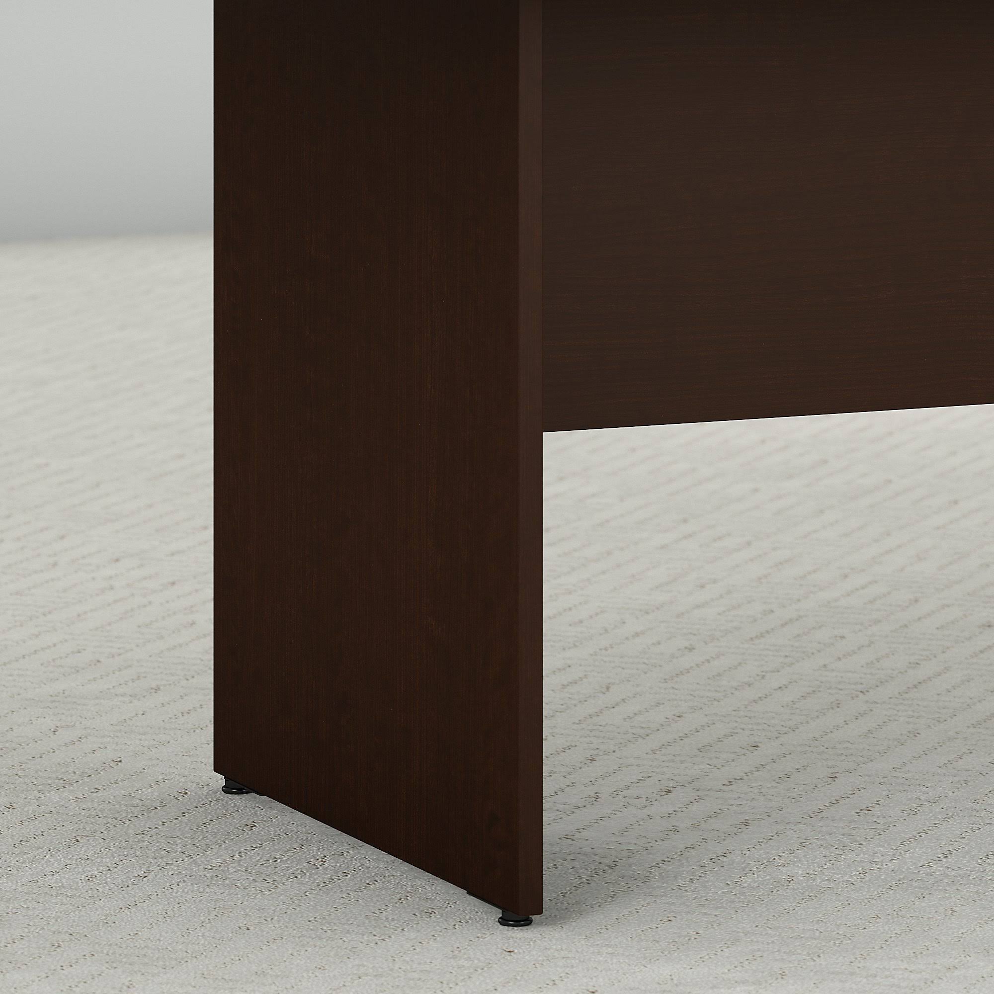 Bush Business Furniture Boat Top Conference Table, Mocha Cherry