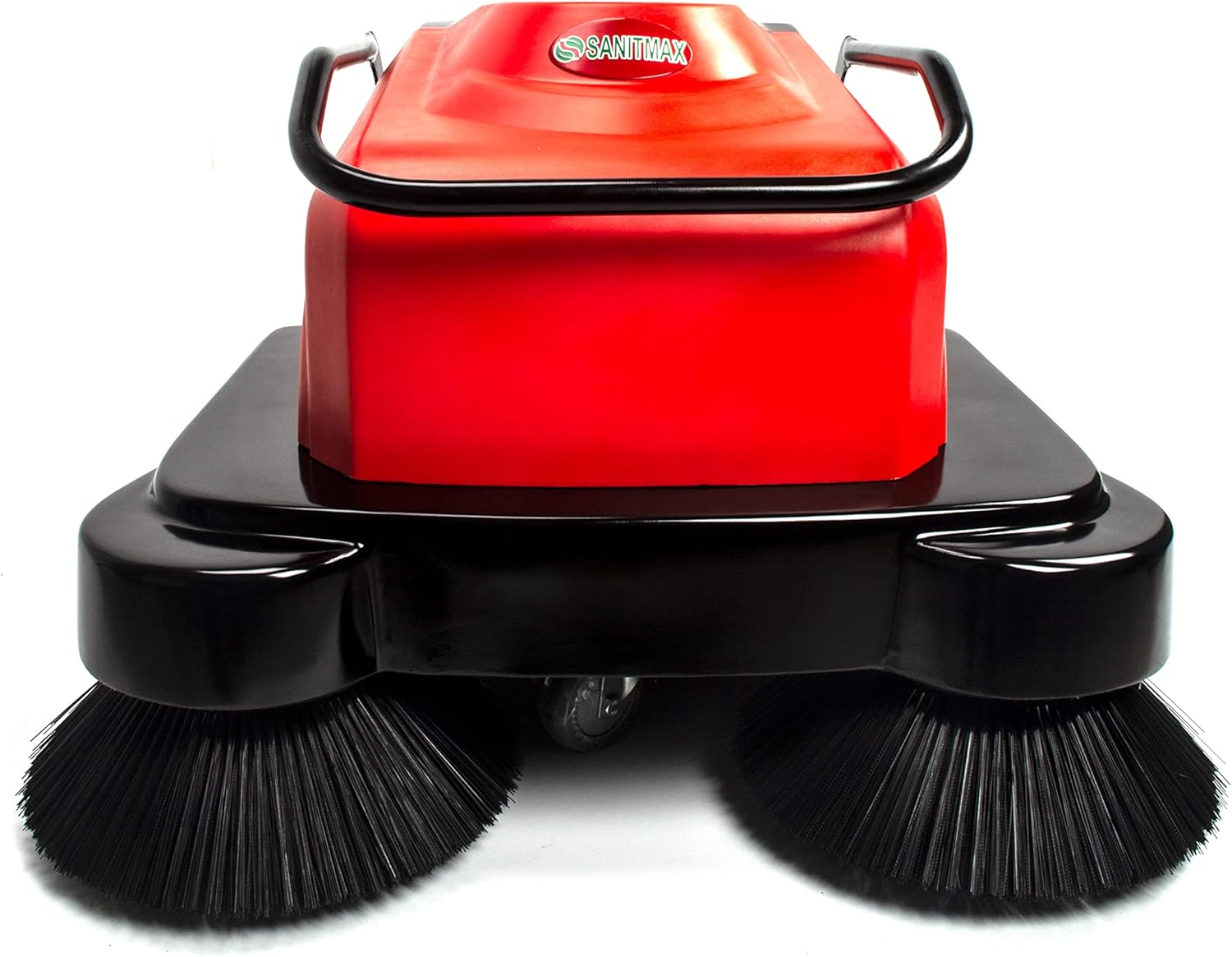41.3" Walk Behind Industrial and Commercial Floor Sweeper Machine, Battery-Operated, Triple Brush, 64500 sqft/h