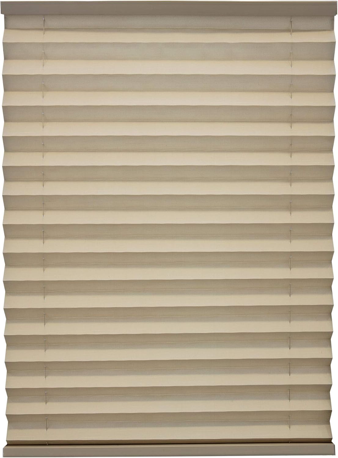 RecPro RV Blinds Pleated Shades | Cappuccino | RV Window Shades | Camper | Trailer (26 W x 50 L)