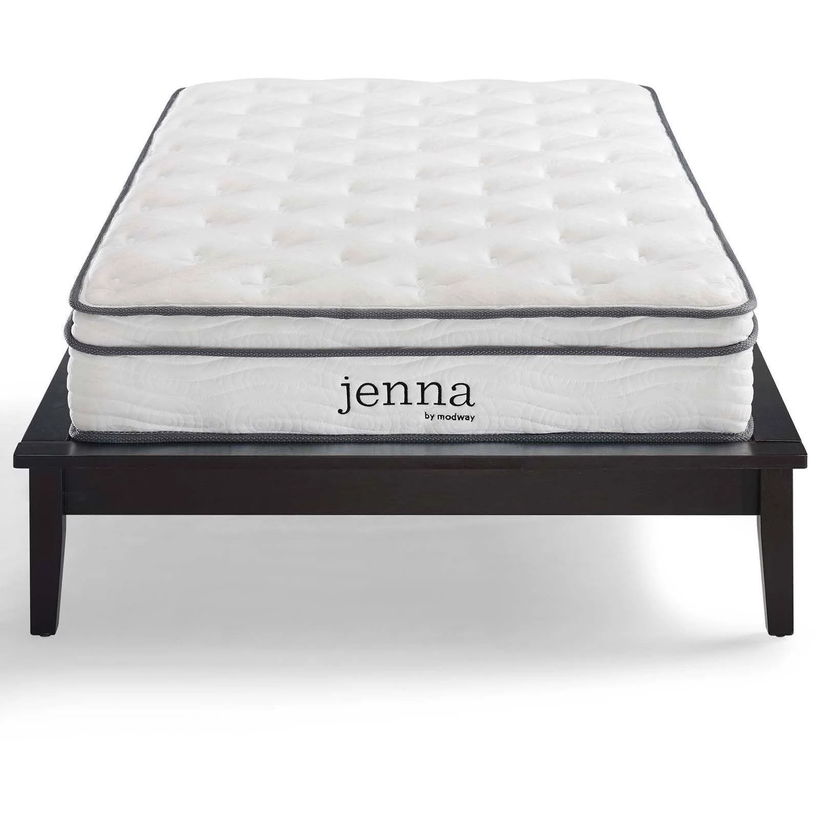 Modway Jenna 8x22 Twin Innerspring Mattress - White