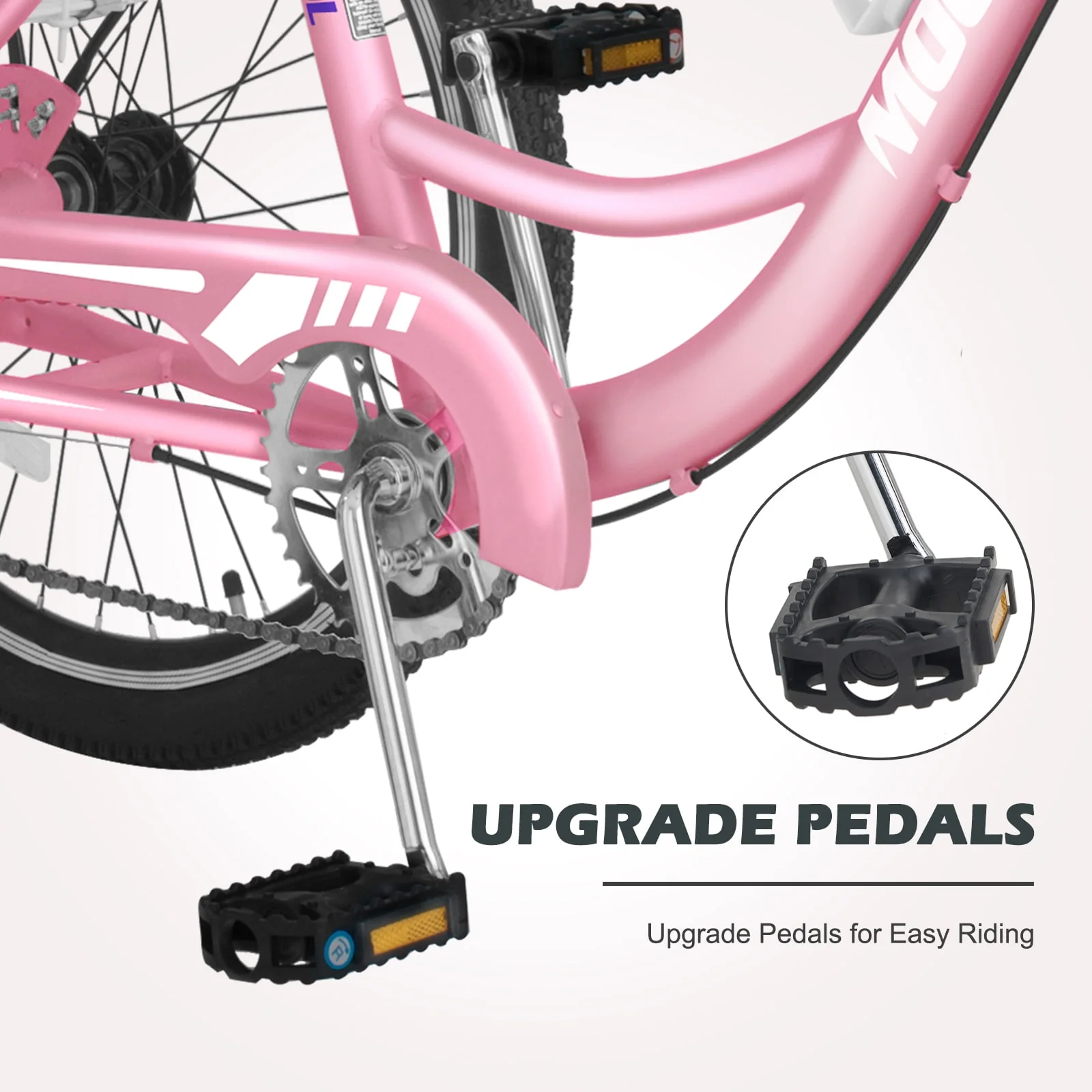 MOONCOOL Adult Tricycles, Single Speed Three Wheel Bike for Adults, 24 inches Adult Trikes for Men, Women, Seniors with Low Step Through