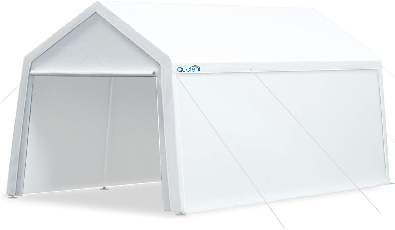 Quictent 10'x20' Carport Heavy Duty Car Canopy Garage Gazebo Car Shelter White…