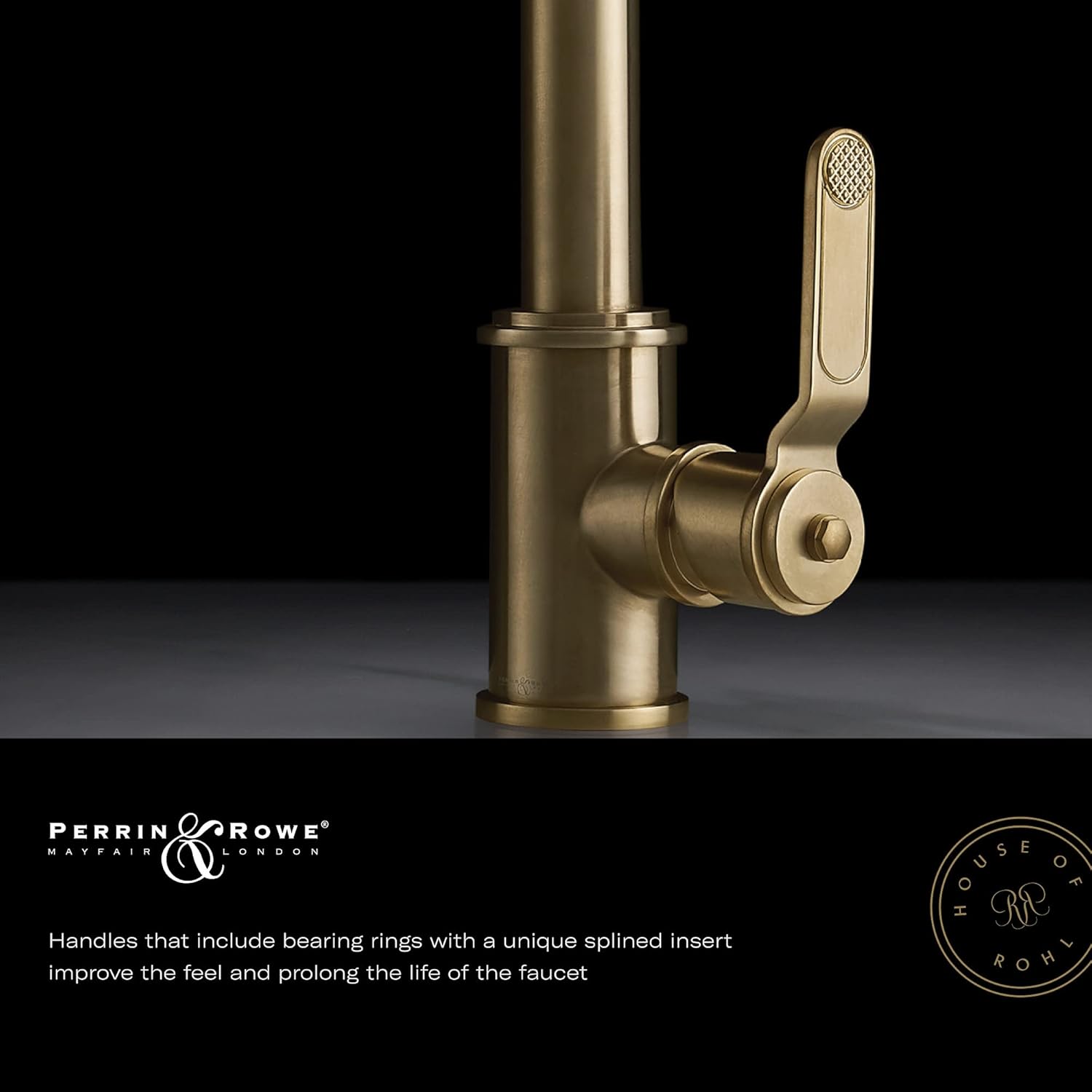 KIT ROHL PERRIN & ROWE HOLBORN CONTEMPORARY KITCHEN MIMAS HOT WATER DISPENSER FAUCET WITH SINGLE LEVER AND"J" SPOUT COMPLETE WITH HOT WATER TANK AND FILTER IN SATIN ENGLISH GOLD