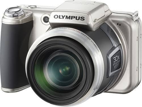 Olympus - 14.0-Megapixel Digital Camera - Titanium