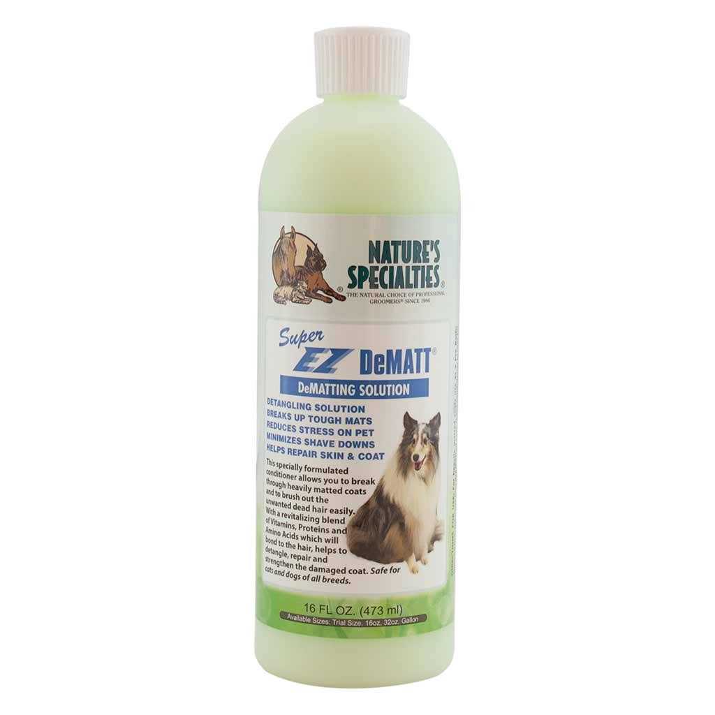 Nature's Specialties Super EZ Dematt Conditioner for Dogs Cats - Pet Supplies online store