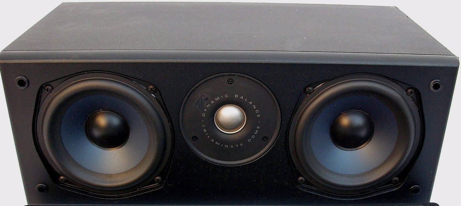Polk Audio CS245i Center Speaker Dynamic Balance Trilaminate Dome