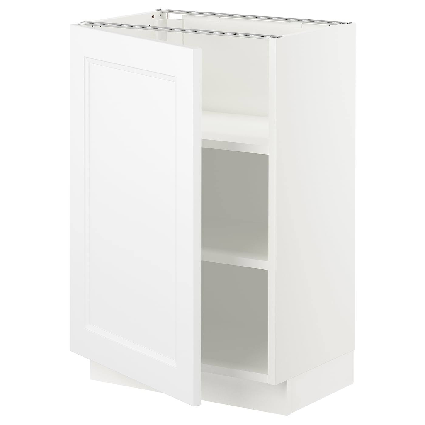 IKEA - SEKTION Base Cabinet with Shelves, white/Axstad Matt White, 21x15x30 29359442