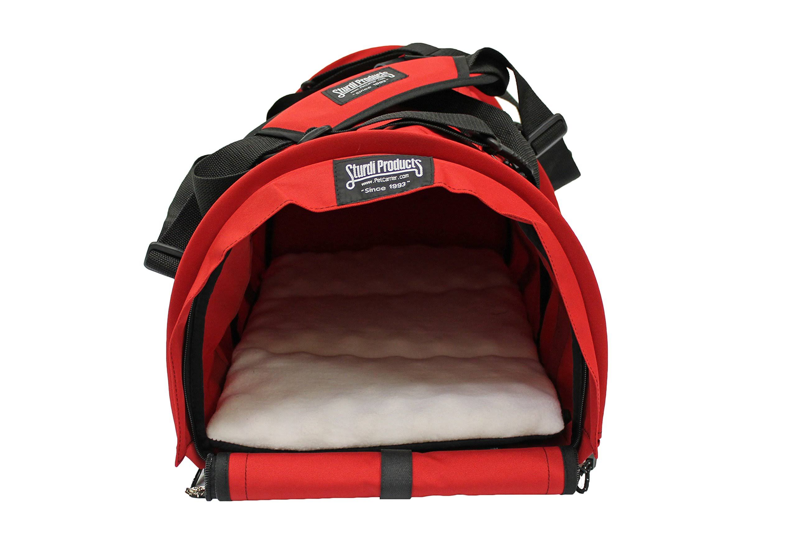 SturdiBag Large Pet Carrier Red
