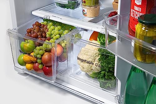 WINIA WTE18HSSMD 18 Cu. Ft. Top Mount Refrigerator With Factory Installed Ice Maker
