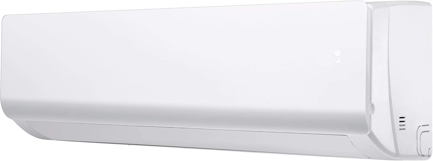 Klimaire DIY 12,000 BTU 19 SEER Mini Split Heat Pump Air Conditioner w/ 25-ft Pre-Charged Quick-Connect Installation Kit - 230V